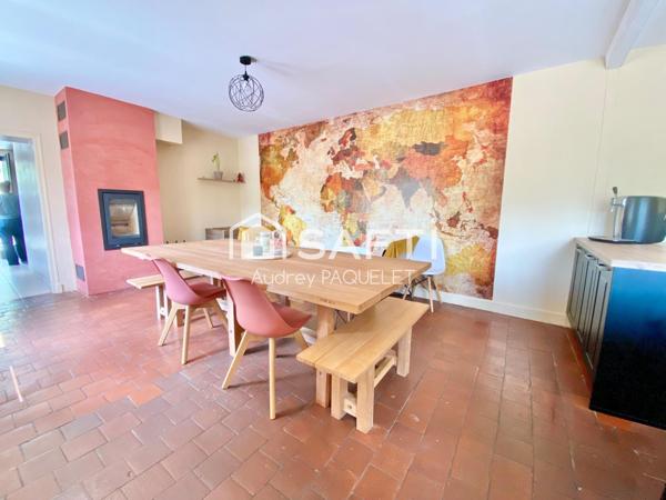 Maison contemporaine avec le cachet de l'ancien - 3 chambres de 102m2 avec terrasse et parking sécurisé