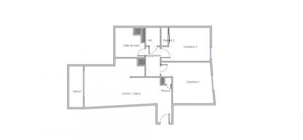 Appartement à vendre 3 pièces 58 m² Nanterre