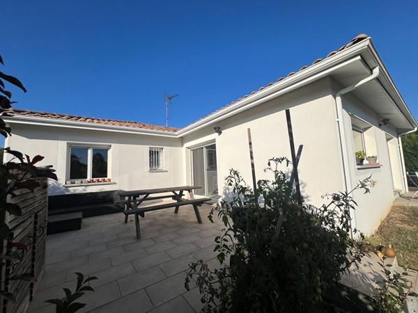 A vendre maison contemporaine plain-pied Saint Pierre Du Mont 4 chambres garage terrasses