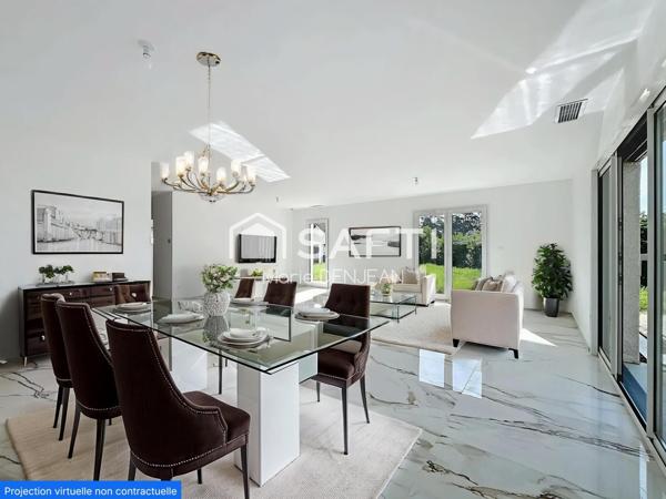 Villa neuve 5 pièces - 116 m² - 1240 m² de terrain.