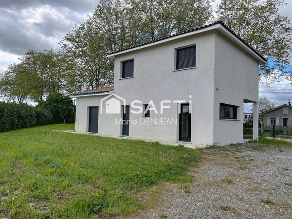 Villa neuve 5 pièces - 116 m² - 1240 m² de terrain.