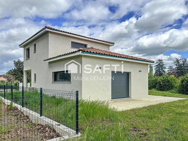 Villa neuve 5 pièces - 116 m² - 1240 m² de terrain.