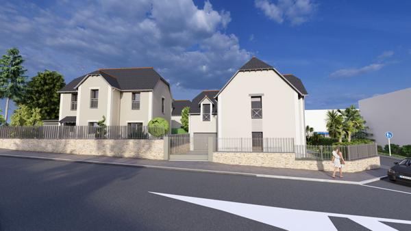 A VENDRE MAISON D ARCHITECTE NEUVE // DINAN CENTRE//4 CHAMBRES//