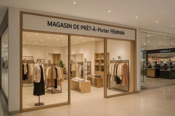 Magasin de prêt-à-porter féminin – Galerie commerciale Littoral Héraultais – Emplacement N°1 – CA 120 K€ – Rentabilité 41 K€