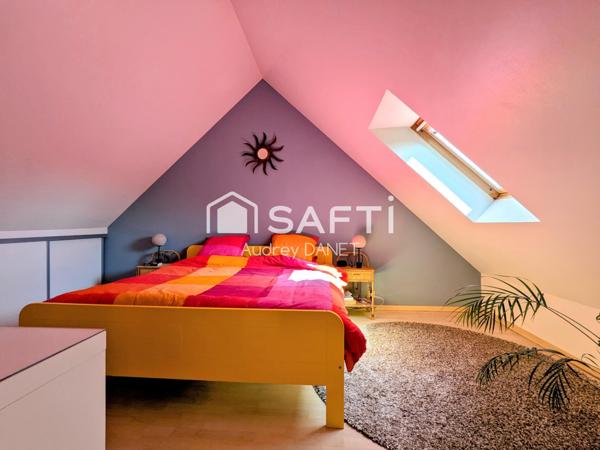 Maison familiale 5 chambres et bureau, au calme