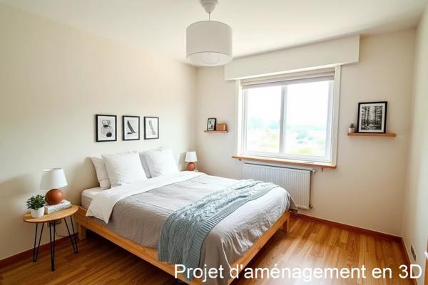 Appartement 2 pièces avec vue dégagée