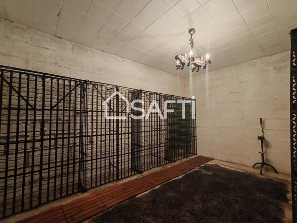 Maison  220M2 habitable, 10 pièces, terrain de 1100M2