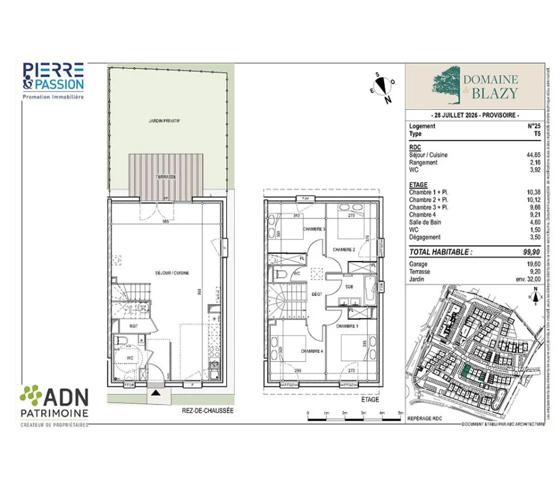 Maison neuve à vendre à Pins-Justaret (31860)