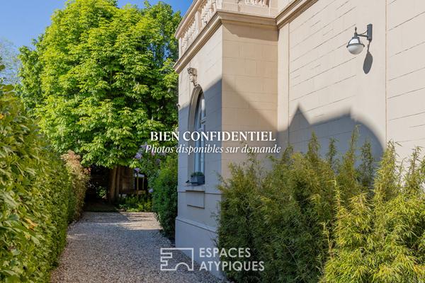Élégante maison de maître avec piscine dans un quartier bourgeois