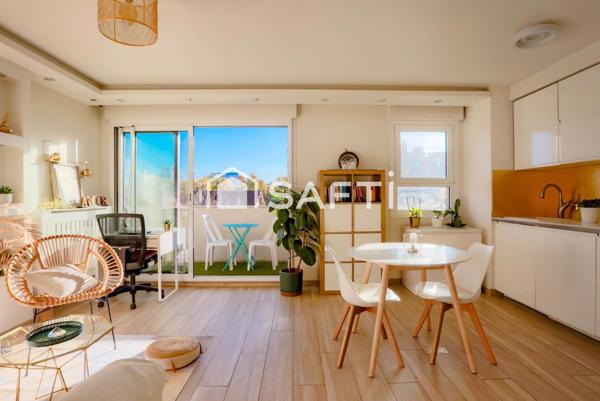 Nanterre-Ville - 3 pièces avec balcons et parking