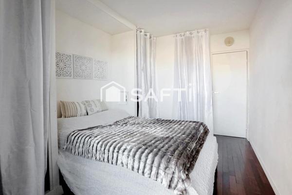 Nanterre-Ville - 3 pièces avec balcons et parking