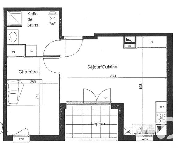 Appartement à vendre 2 pièces 42 m² Lozanne