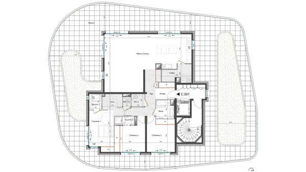 Appartement à vendre 4 pièces 134 m² Grésy-sur-Aix