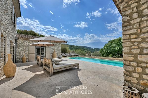 Villa d’exception avec piscine aux portes d’Anduze