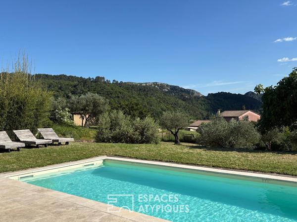 Villa d’exception avec piscine aux portes d’Anduze