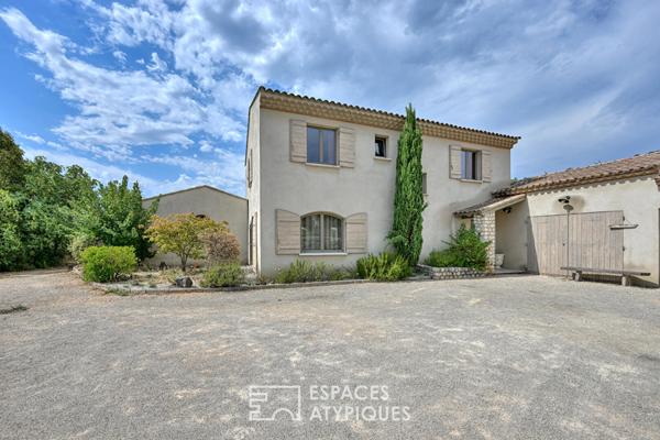 Villa d’exception avec piscine aux portes d’Anduze
