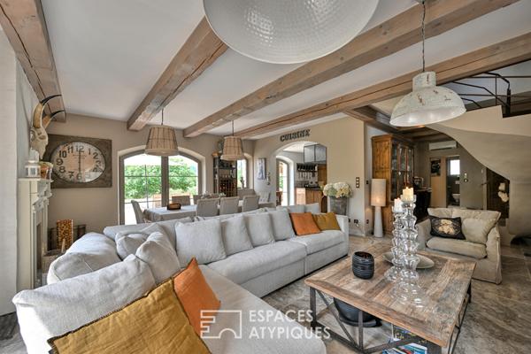 Villa d’exception avec piscine aux portes d’Anduze