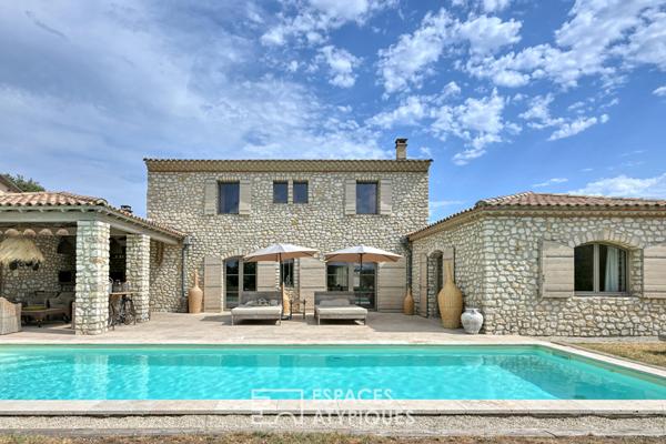 Villa d’exception avec piscine aux portes d’Anduze