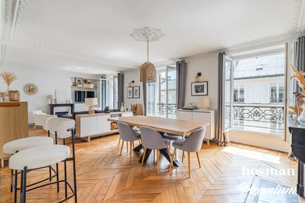 Exceptionnel ! Magnifique appartement lumineux 4 pièces de 79 m² avec balcon - Ecole Militaire - Rue Cler, Paris 7ème
