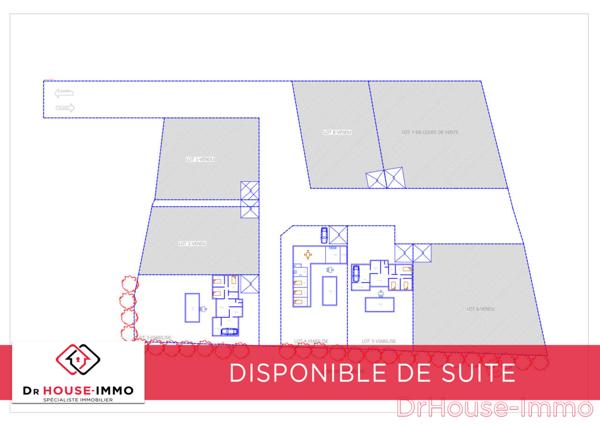 Terrain à vendre de 609 m²