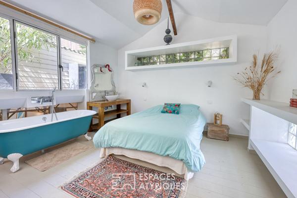 Loft au calme en hyper centre avec piscine