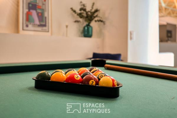 Loft au calme en hyper centre avec piscine