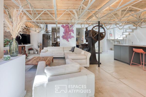 Loft au calme en hyper centre avec piscine