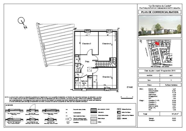 CARQUEFOU - LE DOMAINE DU CASTEL - M07 - T5