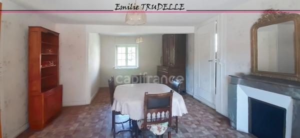 Maison à vendre T5 plain-pied SAINT CALAIS (72) 2 chambres, et jardin de 1510m²