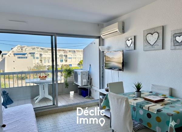 Vente appartement ancien Port camargue, 21m² 1 pièce 112 000€ avec balcon