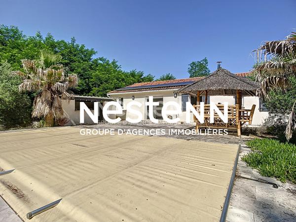 A vendre Maison de plain pieds 3 chambres avec piscine et parc de plus de 3000m²