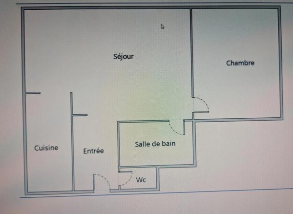Appartement à vendre 3 pièces GRENOBLE (38) - Bel appartement de 54 m² avec cave et garage, au centre de Grenoble