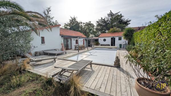 Maison à vendre L Aiguillon Sur Mer - 6 pièces, 130m² avec 4 chambre(s) à 529 000€ - L'Aiguillon la Presqu'Ile  - Agent Co David Billaud