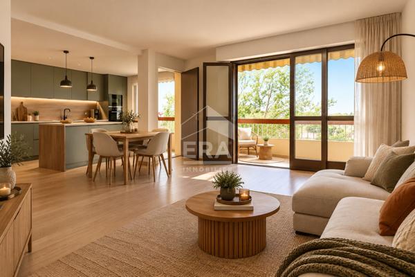 A vendre Grand T3 de 77 m2 - secteur Beaumont Saint-Barnabé, belle luminosité, dernier étage,  terrasse avec vue dégagée
