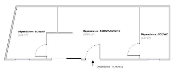 BAISSE DE PRIX [EXCLUSIVITÉ] Maison de plain-pied T3 – Terrain plat 906 m² – Proche village d’Éoures