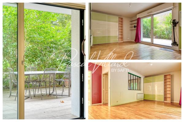 APPARTEMENT  - 2 PIÈCES 48 m2 - JARDIN PRIVATIF AVEC TERRASSE OMBRAGEE DE 75   m² SANS VIS-A-VIS