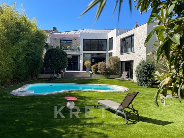 La Petite Garenne - Maison contemporaine avec jardin plein Sud et piscine