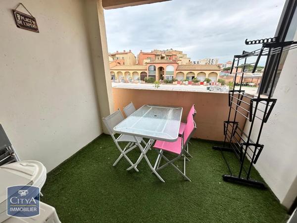 Appartement à louer 2 pièces 19.36m² Le Barcarès (66420)