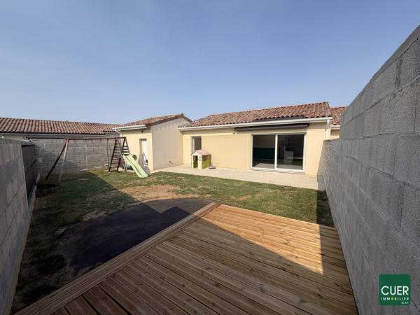 EXCLUSIVITÉ - LA ROCHE-DE-GLUN - MAISON T4 de 81m²