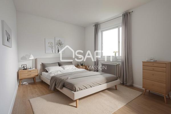 Appartement familial - dernier étage - Métro 14