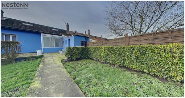 IDEAL 1er ACHAT - Jolie Maison de cité à Neuves-Maisons 122 m2 avec véranda, terrasse et jardin clos