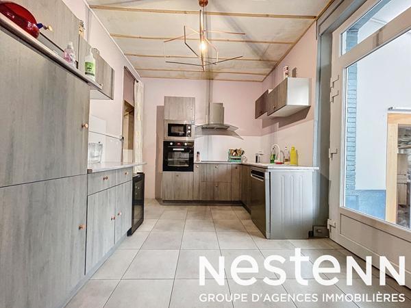 IDEAL 1er ACHAT - Jolie Maison de cité à Neuves-Maisons 122 m2 avec véranda, terrasse et jardin clos