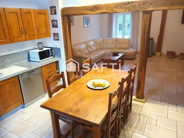 Maison 5 pièces+ 2 gîtes + piscine et garage