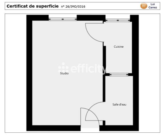 Appartement
         1 pièce
        - 19 m² Exclusivité 199 000 € *