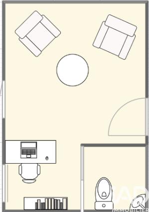 Studio à vendre 14 m² Berck