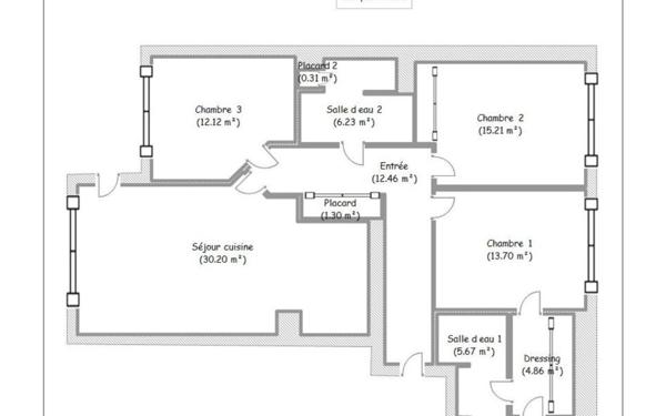 Appartement à vendre    4 pièces • 103,62 m2 Berck