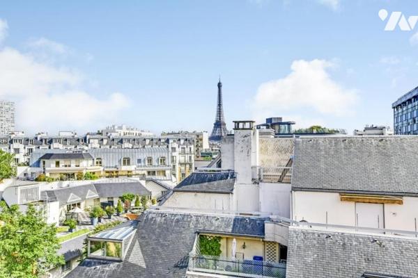Commerce – Appartement familial en dernier étage avec balcon