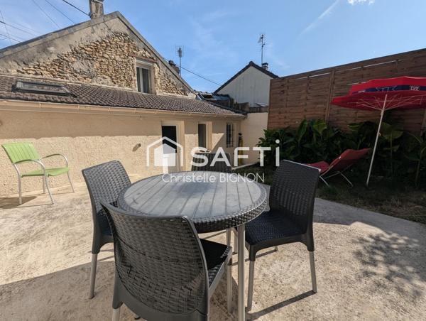 Charmante maison de ville avec jardin et terrasse