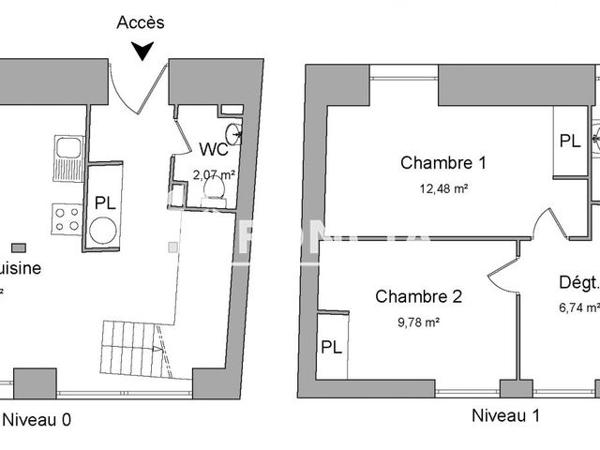 Location Appartement 3 pièces 69.3 m² - 4 RUE DE L'ECARLATE Strasbourg 67000