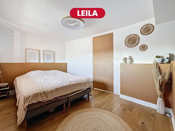 LEILA - Dernier étage - Superbe loft T3 en duplex de 100m2 + Balcon Sud Est + Parking - Tourcoing Gare